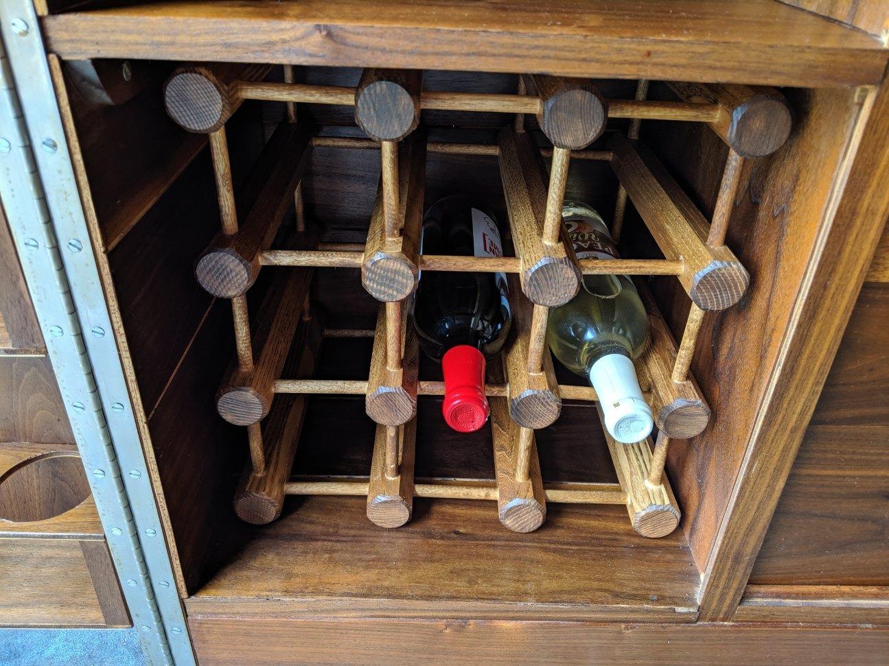 J.K. Adams Wood Modular Wine Rack, Stackable Storage Holder, 40 Bottles | Stackable Modular Hardwood Wine Rack Holds 40 Standard 750ml Bottles For Customizable Cellar And Bar Storage customer photo 2