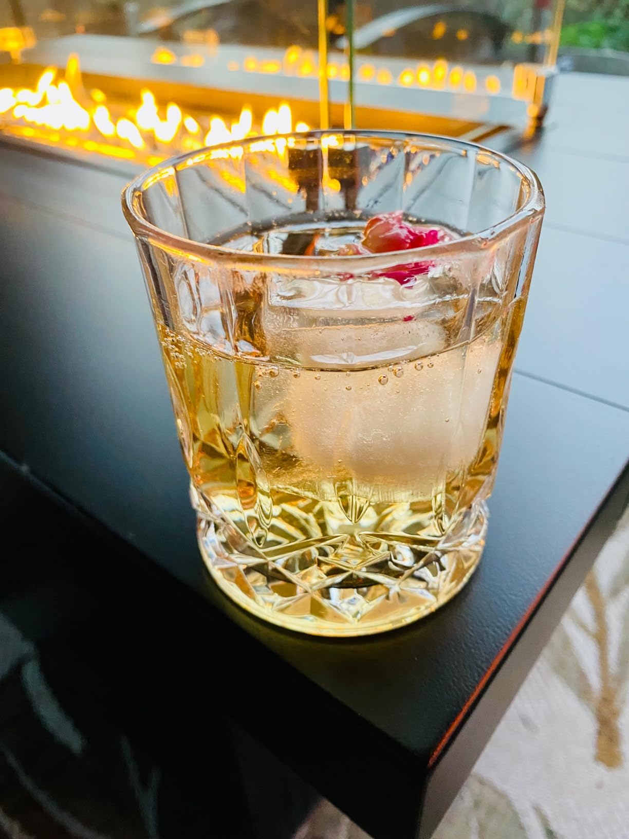 GLASKEY Whiskey Glasses Set of 4, Rock Glasses, 11 oz Lead-Free Crystal Bourbon Glass, Old Fashioned Glass for Bourbon, Cognac, Irish Whisky, Personalised Whisky Glass Gift Set customer photo 2