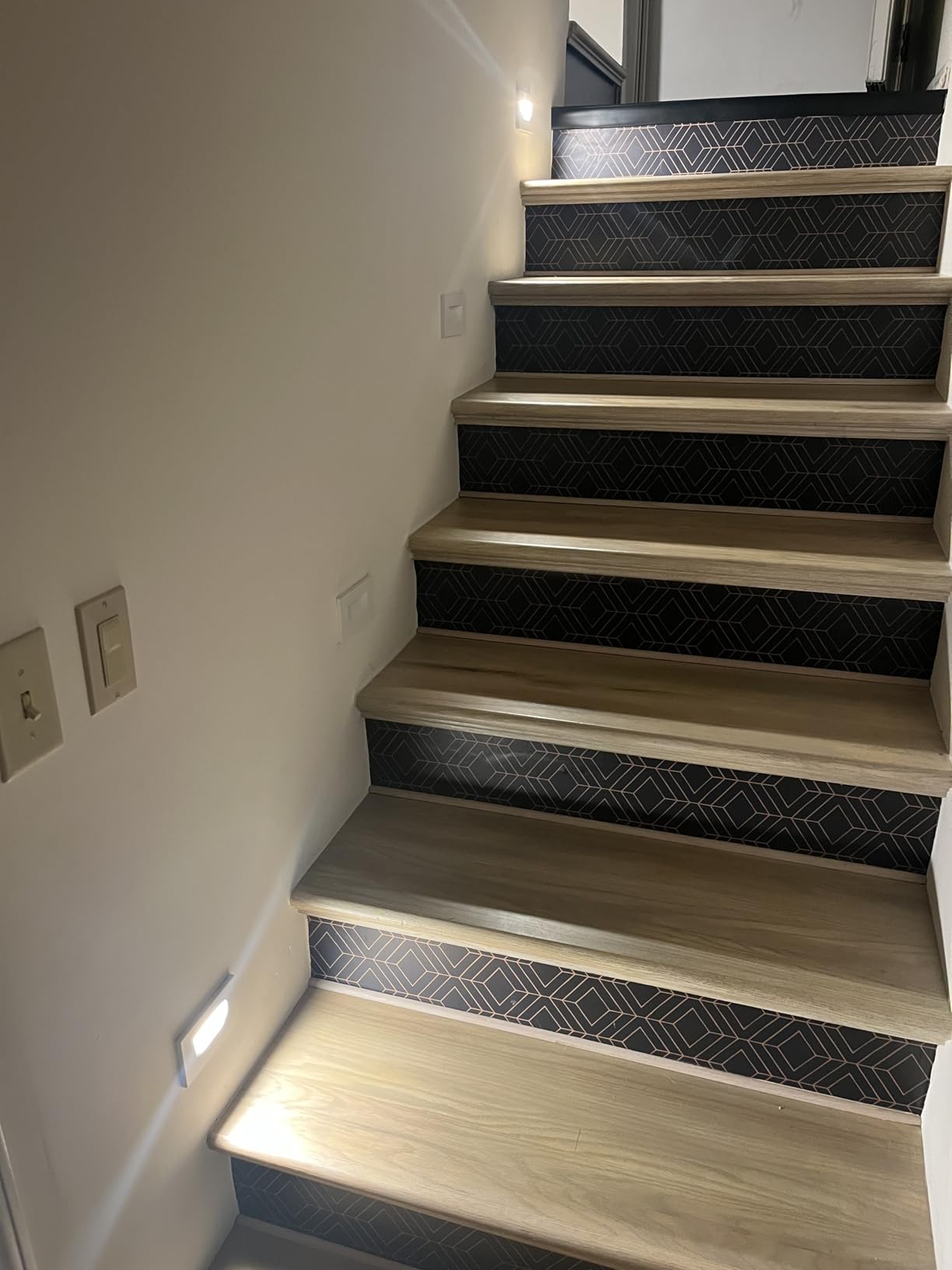 LEONLITE 6-Pack 5CCT 120V LED Step Lights, Horizontal, Oil Rubbed Bronze | 150LM, 5%-100% Dimmable, CRI90, ETL, Indoor Outdoor Stair Lights, Wet Location, 2700K/3000K/3500K/4000K/5000K, Aluminum customer photo 2