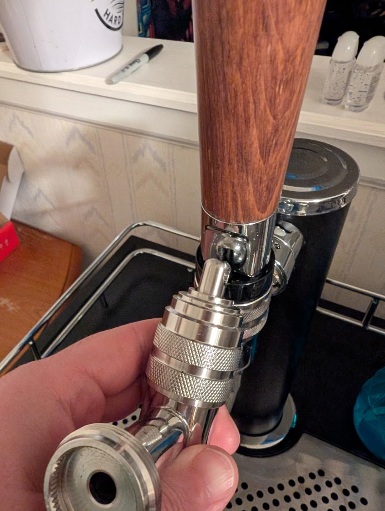Stout Beer Coffee Faucet, All 304 Food Grade Stainless Steel Beer Keg Tap | Nitro Beer Tap, Nitro Stout Beer Faucet, Homebrew Beer Stout Tap Faucet for Kegging, Kegerator Tower Tap customer photo 1