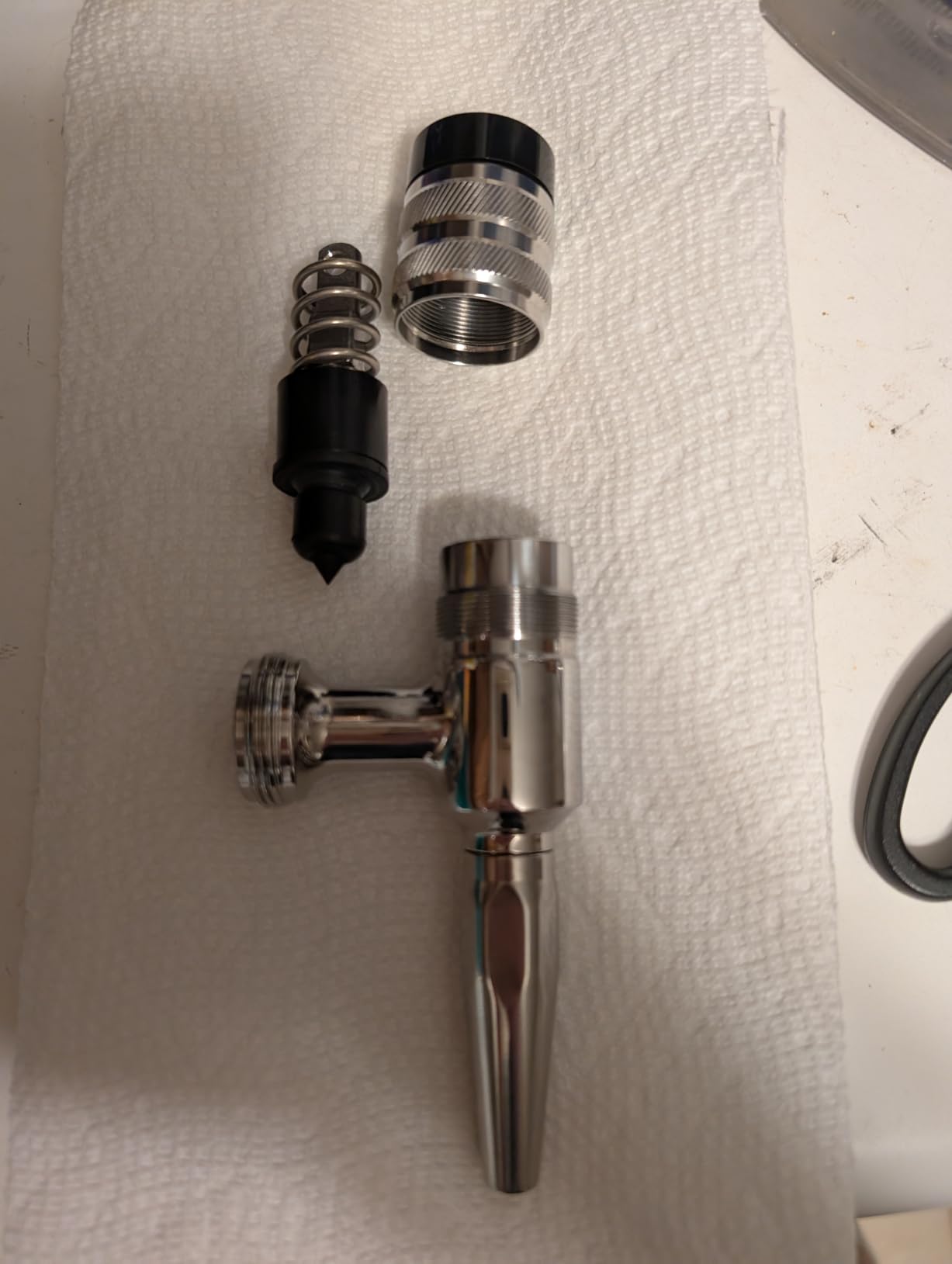 Stout Beer Coffee Faucet, All 304 Food Grade Stainless Steel Beer Keg Tap | Nitro Beer Tap, Nitro Stout Beer Faucet, Homebrew Beer Stout Tap Faucet for Kegging, Kegerator Tower Tap customer photo 2