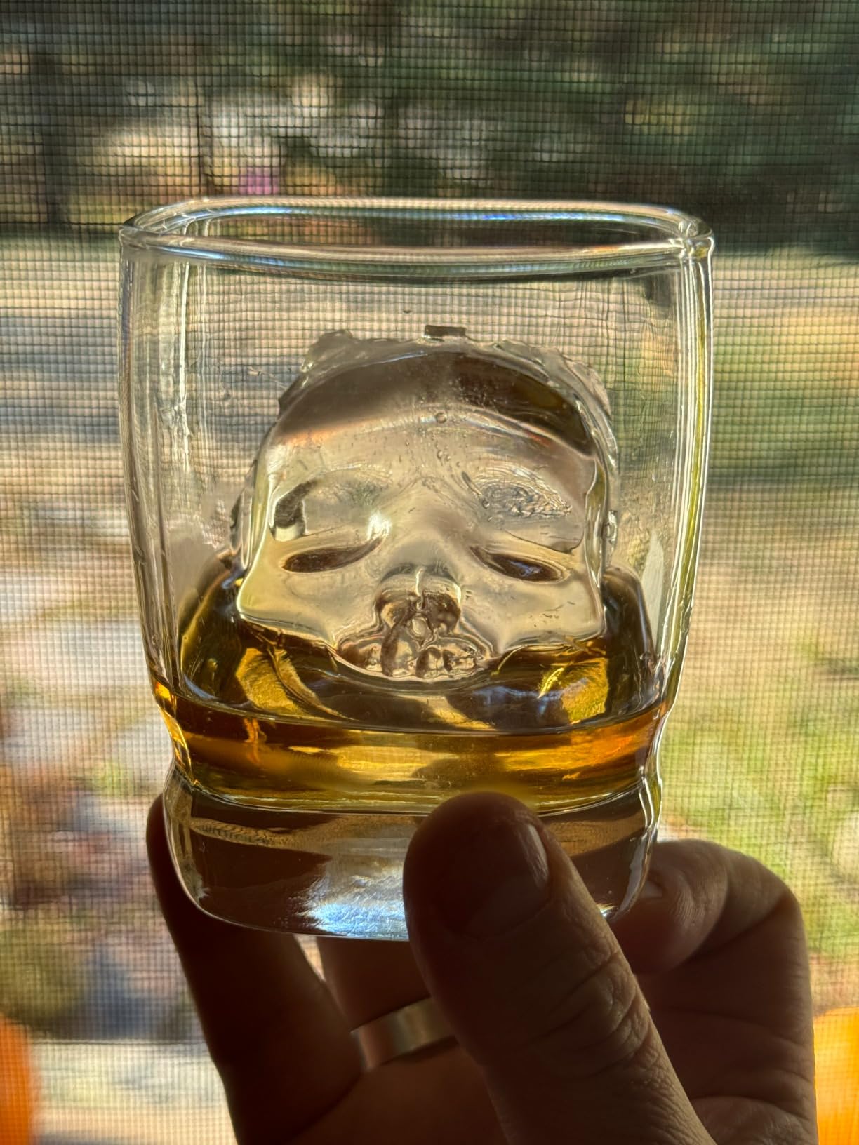 TINANA Crystal Clear Ice Ball Maker, 4 Cavity Large Clear Ice Balls Form, 2.5” Round Ice Sphere Trays for Whiskey, Cocktail, Brandy, Bourbon customer photo 2