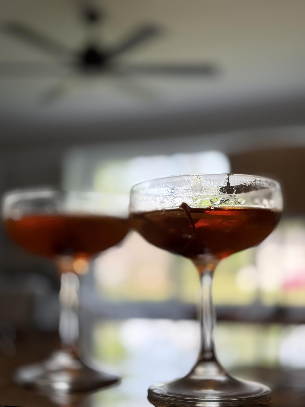 True Coupe Glass, Martini Glasses for Cocktail Party, Perfect for Espresso Martini, Manhattan, Champagne, Elegant 7 oz Glassware for Home Bars, Wedding Gifts, Margarita Glasses Set of 4 customer photo 2