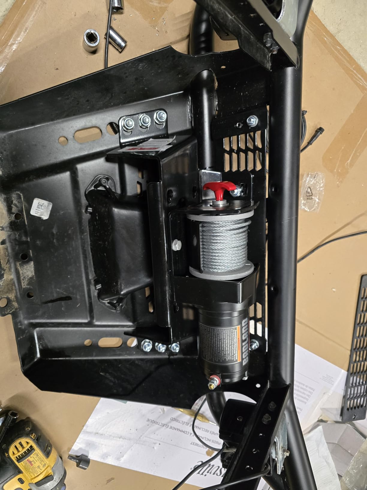 Extreme Max 5600.3256 ATV Winch Mount for Select Polaris Ranger Models (2010-2021) customer photo 1