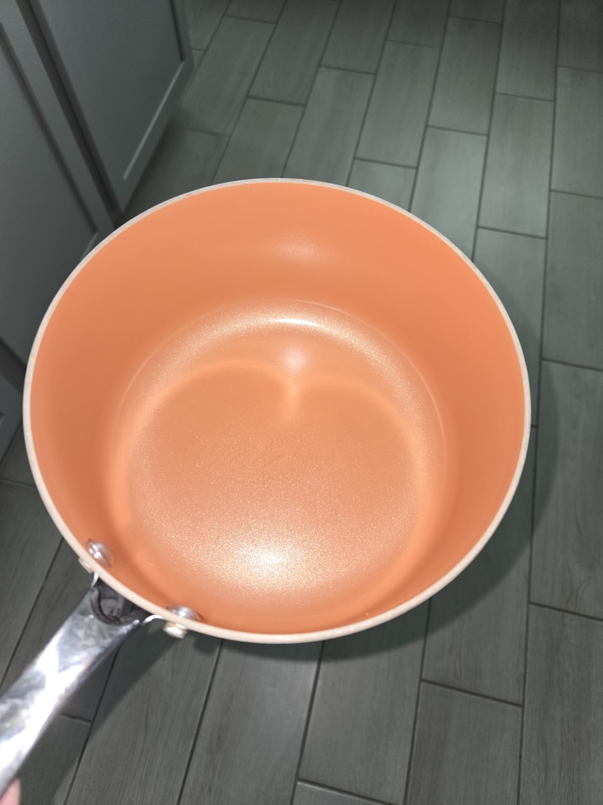 MICHELANGELO Saucepans, 2QT & 3QT Copper Saucepan Set With Non-stick Ceramic Interior For Multipurpose Use, Nonstick Saucepan With Lid, Copper Small Pots 2 Quart & 3 Quart customer photo 2