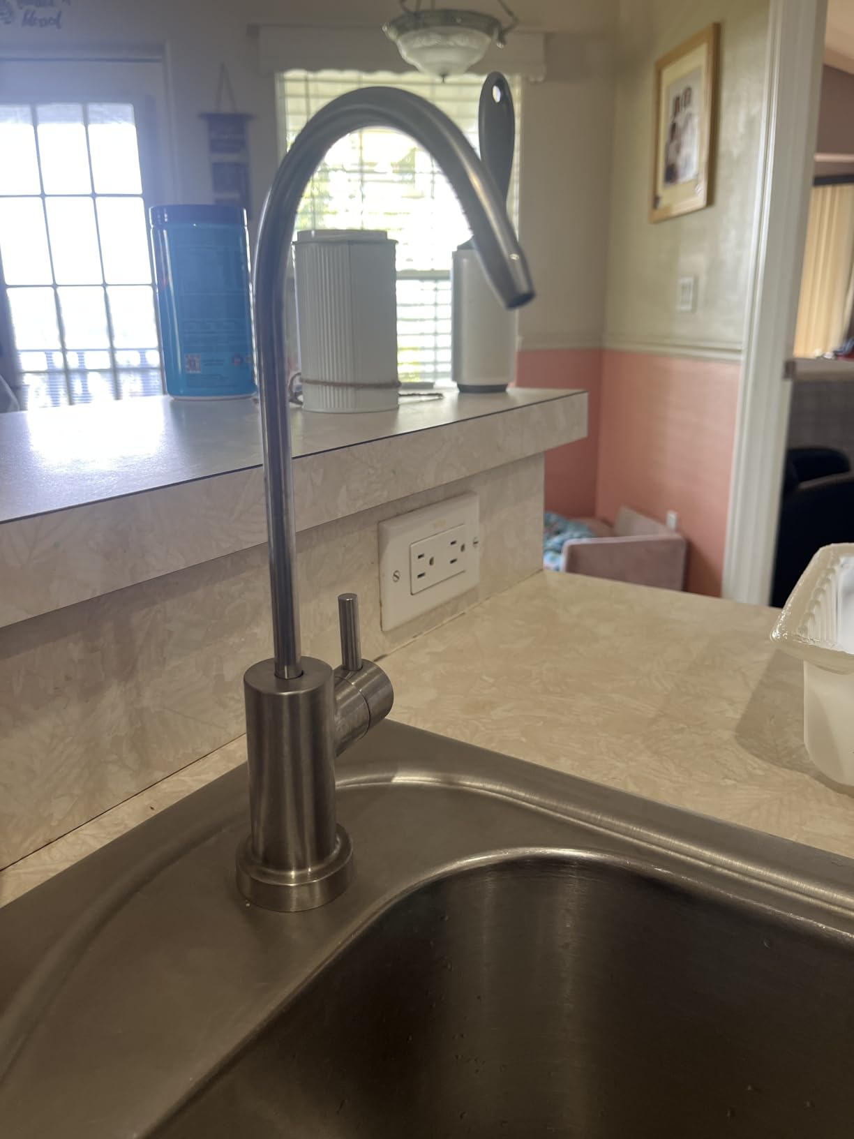 Waterdrop BFU1 Bathroom Sink Filter for Skincare, Strontium-enriched | Reduces 99.9% of Harmful Substance in Bathroom Sink Faucet, Reduces Skin Redness and Irritation, Cold Water Only customer photo 1