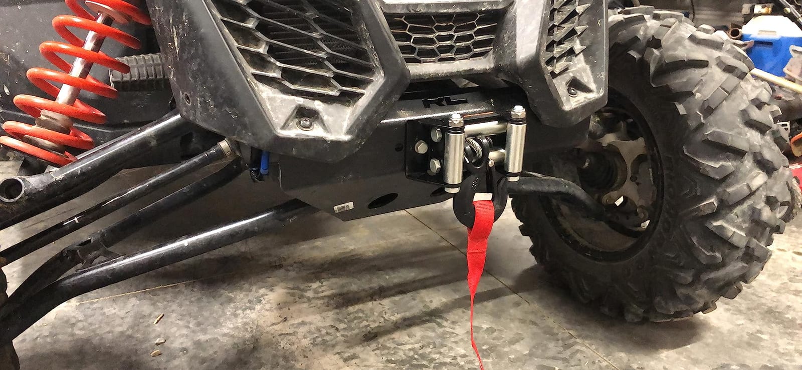 Rough Country Winch Mounting Plate for Can-Am Maverick X3-97028 customer photo 1