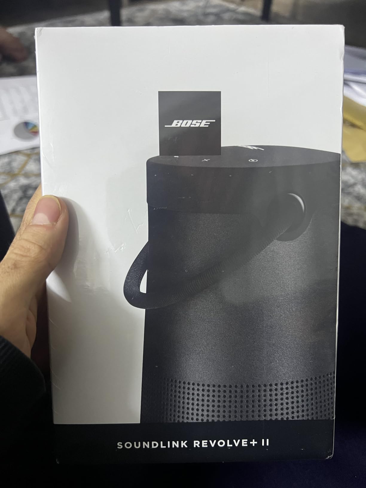 Bose SoundLink Revolve+ (Series II) Bluetooth Speaker, Portable Speaker with Microphone, Wireless and Water Resistant with 360 Degree Sound, Long Lasting Battery and Handle, Black customer photo 2