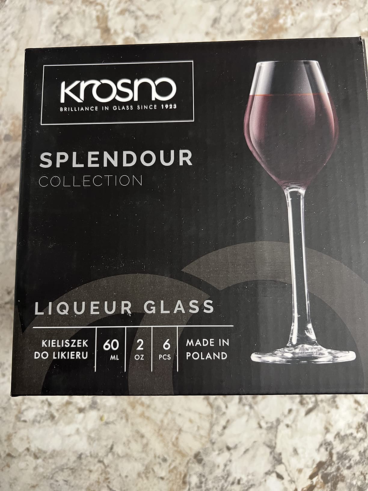 KROSNO Liqueur Glasses Set of 6, 2.0 oz, Splendour Collection customer photo 2