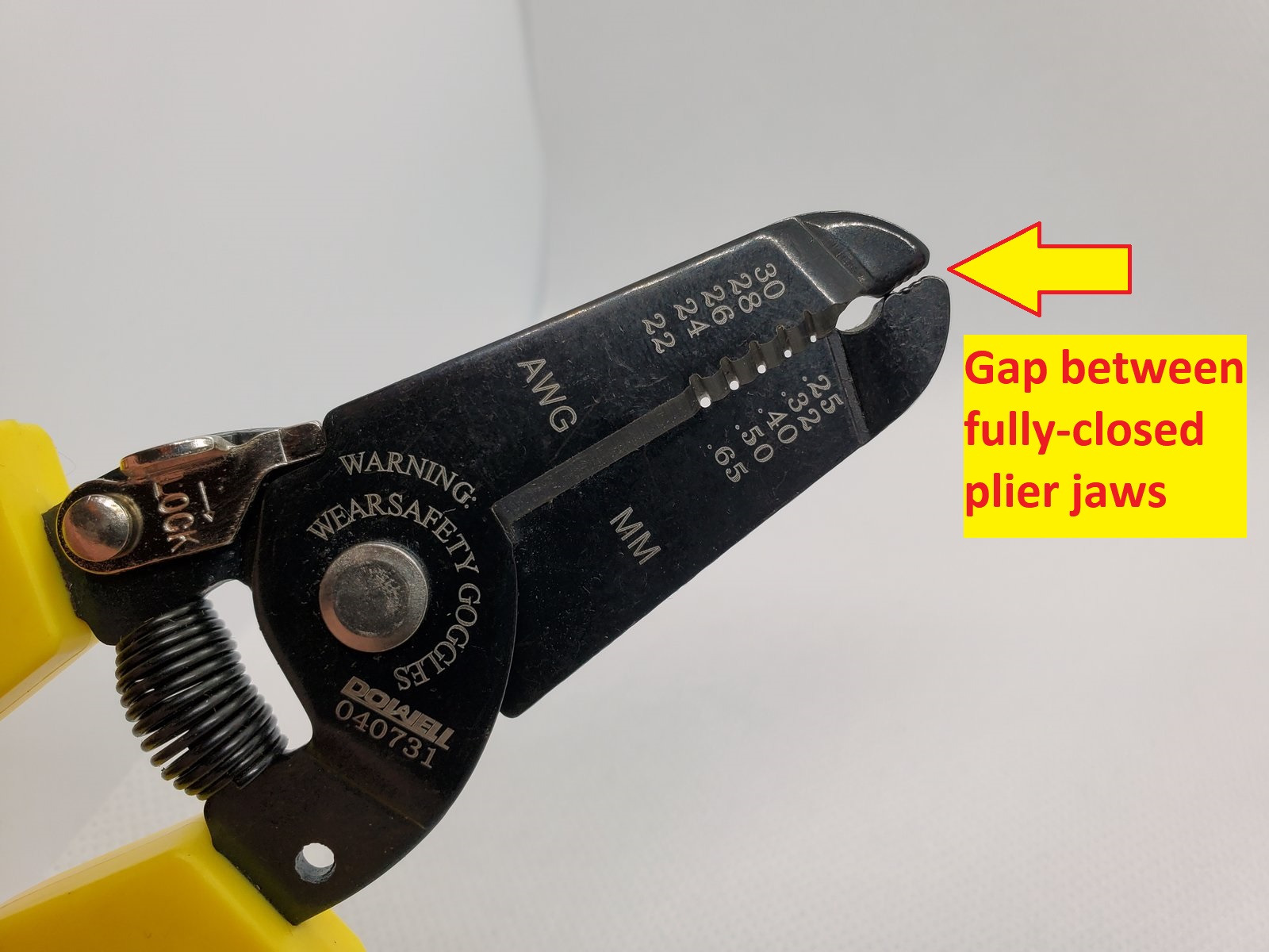 DOWELL Wire Stripper, 10-22AWG+22-30AWG Wire Cutter,Stripping Tool, 2-Pack customer photo 1