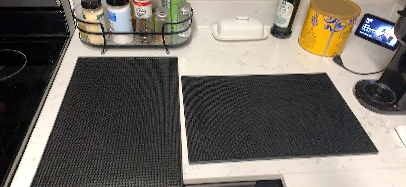 Premium Rubber Bar Mats 2 Pack 18