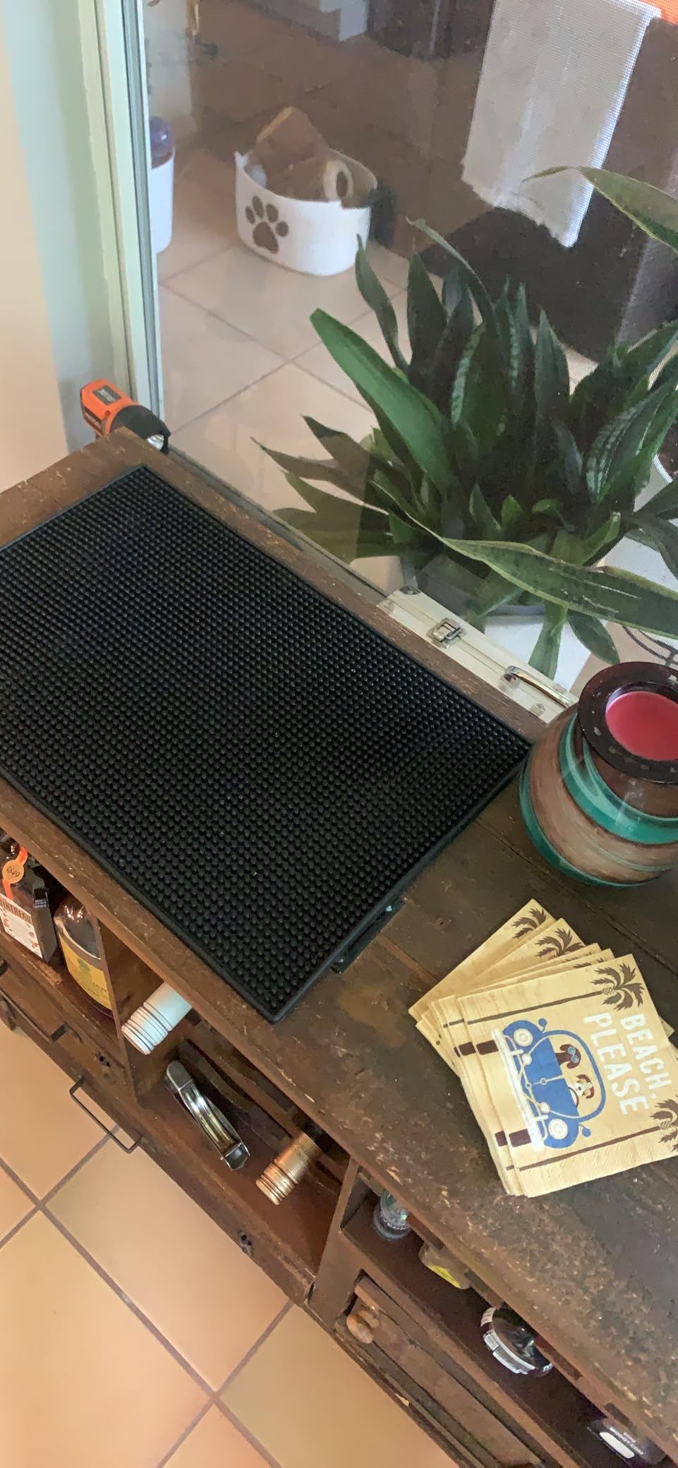 Premium Rubber Bar Mats 2 Pack 18