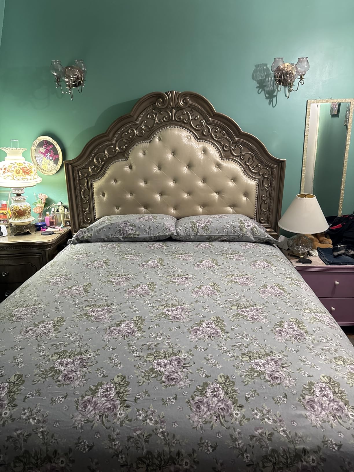 Bliss Casa 4 Piece 100% Cotton Flannel Sheets Queen Size Bed Set - Warm & Extra Soft - Deep Pockets, Breathable, All Seasons Comfy - Double Brushed Bed Sheet (Casa) customer photo 1
