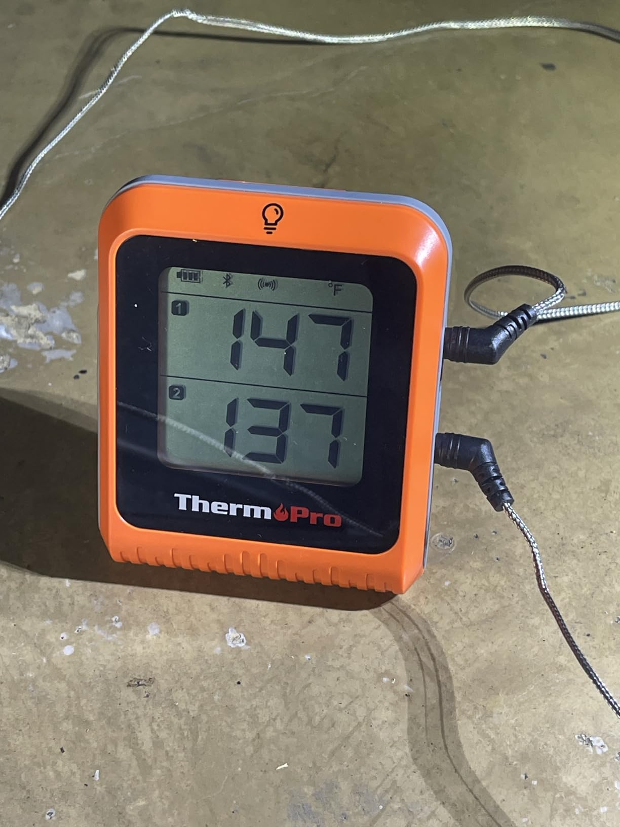 TempPro TempSync 650ft Bluetooth Meat Thermometer with 4 Color-Coded Probes customer photo 1