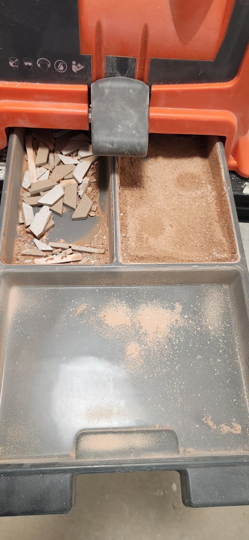 Iq Power Tools 7 Inch Dry Cut Bench/Tabletop Tile Saw with Integrated Dust Control and Tru-Cut System customer photo 2