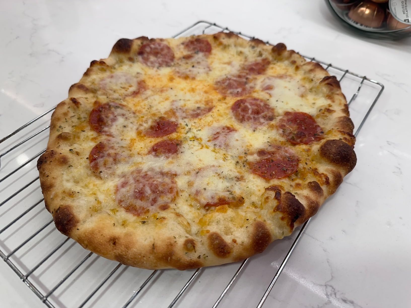 Lodge Pre-Seasoned Cast Iron Pizza Pan, PFAS-Free, 15 Inches | Round Pizza Pan with Dual Assist Handles & Even Heat Distribution, Non-Toxic & Oven Safe, Made in USA customer photo 1