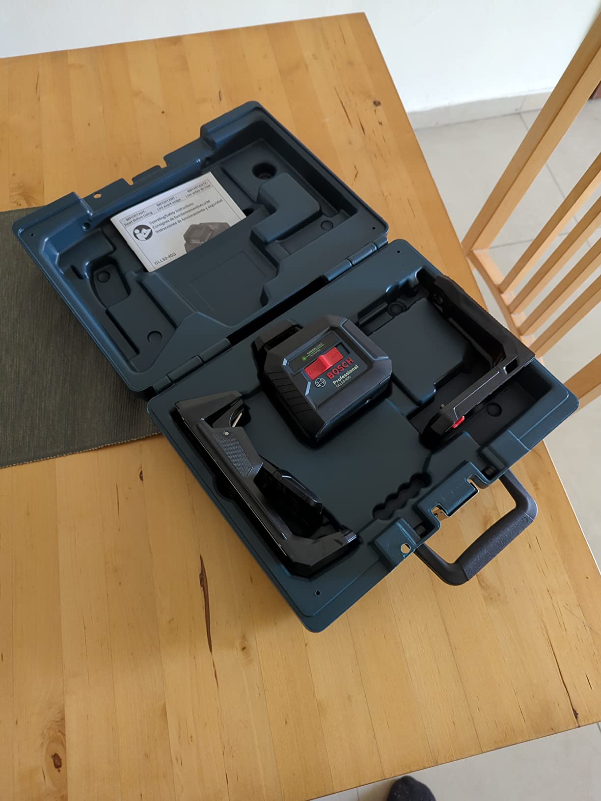 BOSCH PRO GLL50-40G Green-Beam Self-Leveling 360 Degree Cross-Line Laser customer photo 2