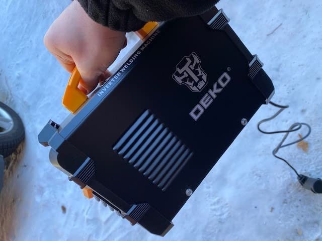 DEKOPRO Stick Welder 160A ARC/Lift TIG 2-in-1 Welding Machine with 110v/220v Dual Voltage IGBT Inverter Welder customer photo 1