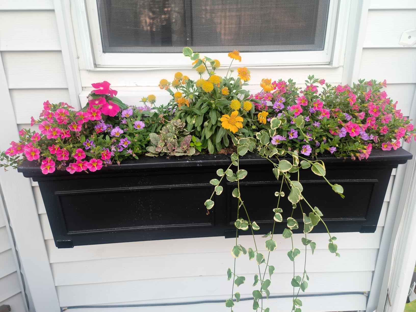 Veradek Brixton Series Window Box Planter - Rectangular Outdoor Planter customer photo 1