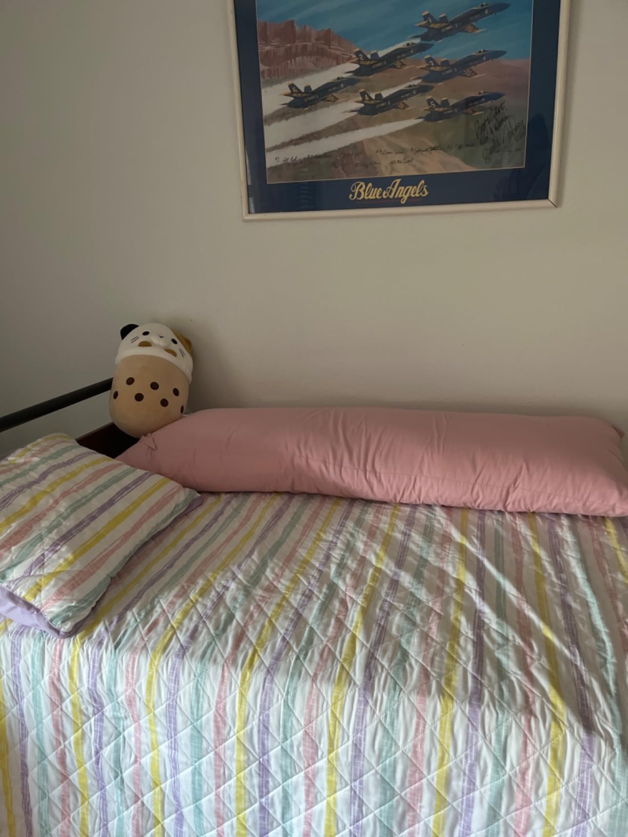 ELNIDO QUEEN Body Pillow with Pillowcase - Soft Long Bed Pillow for Adults - Breathable Full Body Pillow Insert for Sleeping, 20x54inches, Grey customer photo 2