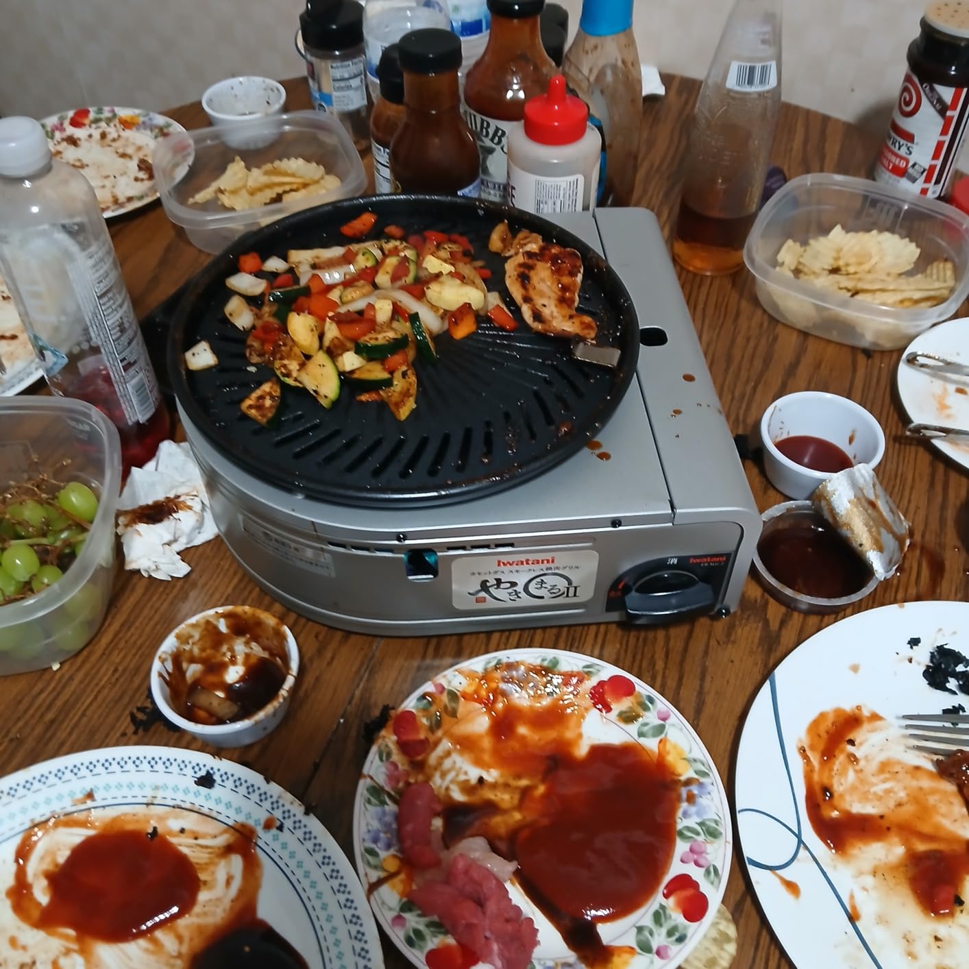 Iwatani Cassette Gas BBQ Grill YAKIMARU II, CB-SLG-2 customer photo 2