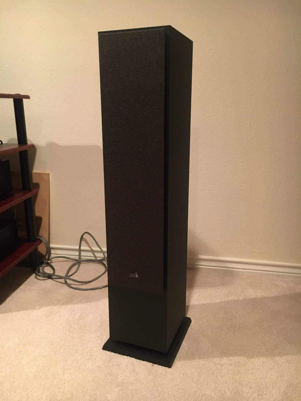 Polk Audio Monitor XT60 Home Theater Tower Speaker (Single, Midnight Black) | Dolby Atmos, DTS:X & Auro 3D Compatible, 1