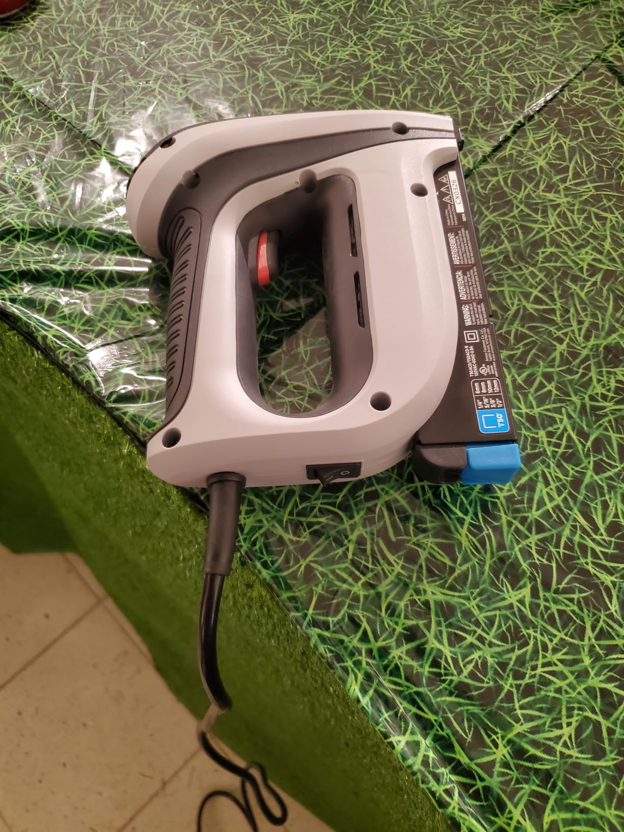 Arrow Electric Staple Gun Kit with 3750 Pieces T50 Staples, T50ACD | Corded Stapler with 3750 Pieces T50 1/4