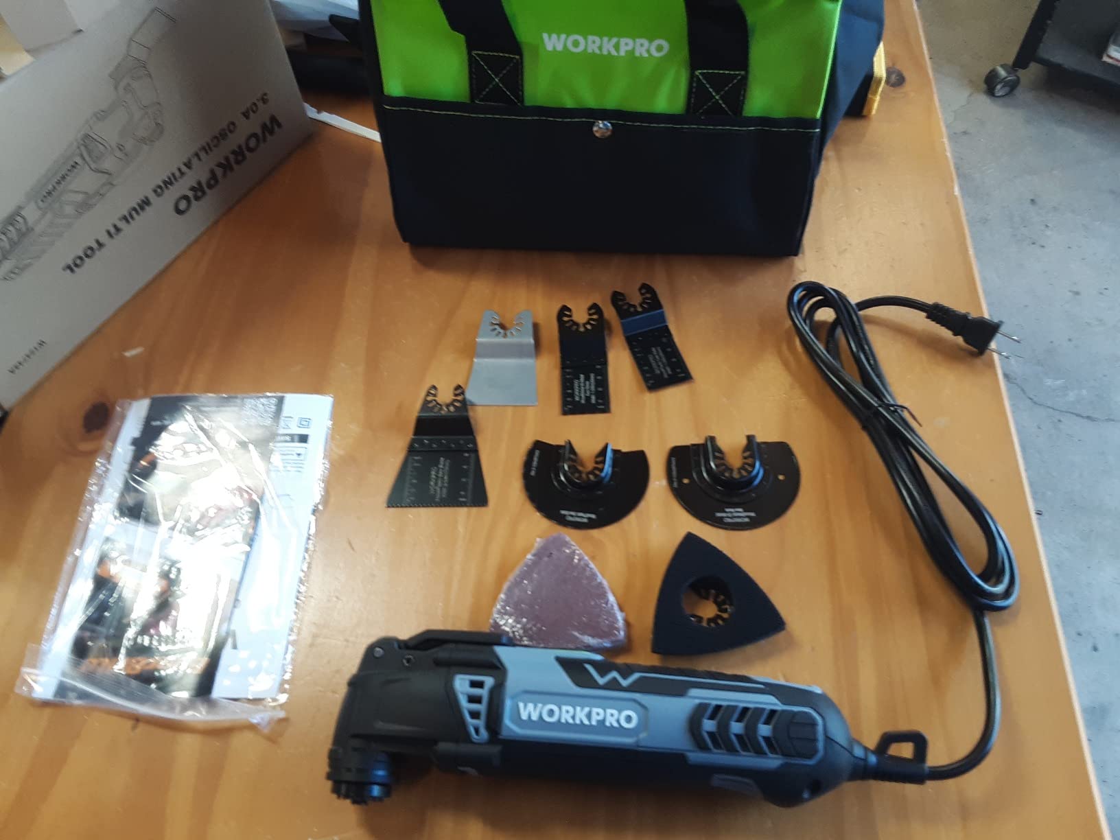 WORKPRO 3.0 Amp Corded Oscillating Multi-Tool Kit customer photo 2