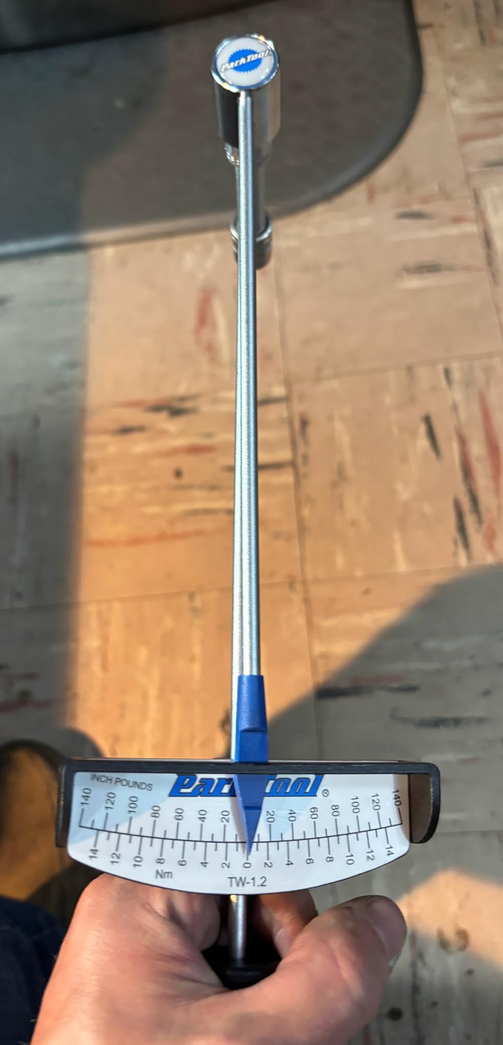 Park Tool TW-1.2 Beam Torque Wrench 0-14 Nm, Precision, 3/8