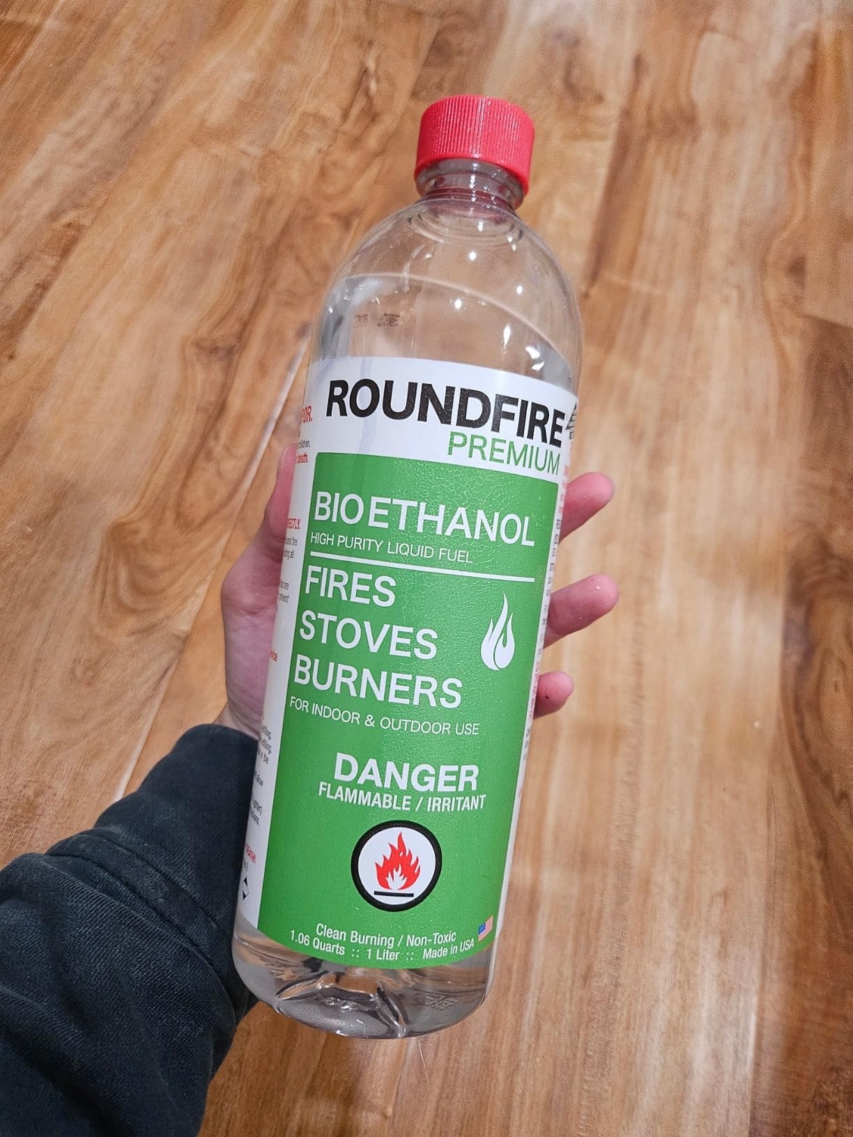 Roundfire Premium Ethanol Fuel - 3 x 1 Liter customer photo 2