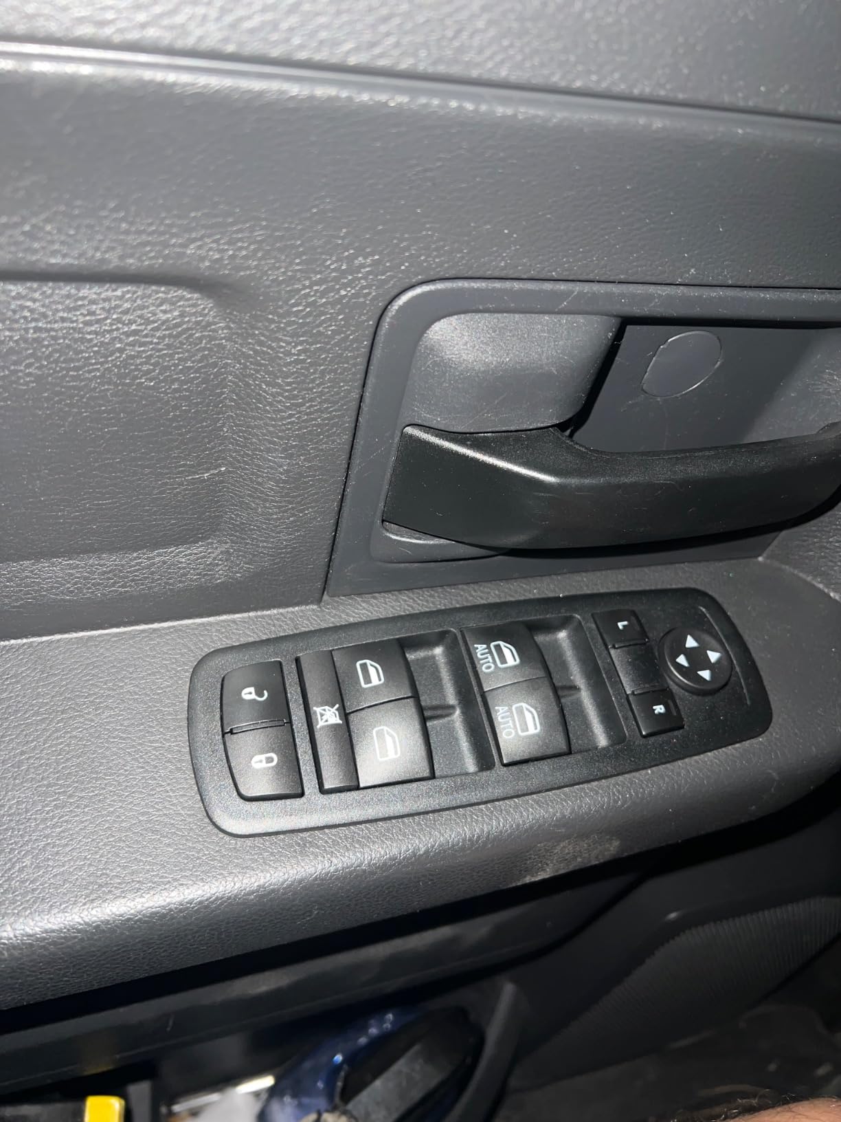 Obaee Master Power Window Switch for 2009-2012 Dodge Ram 1500 2500 3500 | Fits Quad & Crew Cab Pickup, Front Left Driver Side Door Lock Control Button, Replaces 4602863AB, 4602863AC, 4602863AD customer photo 1