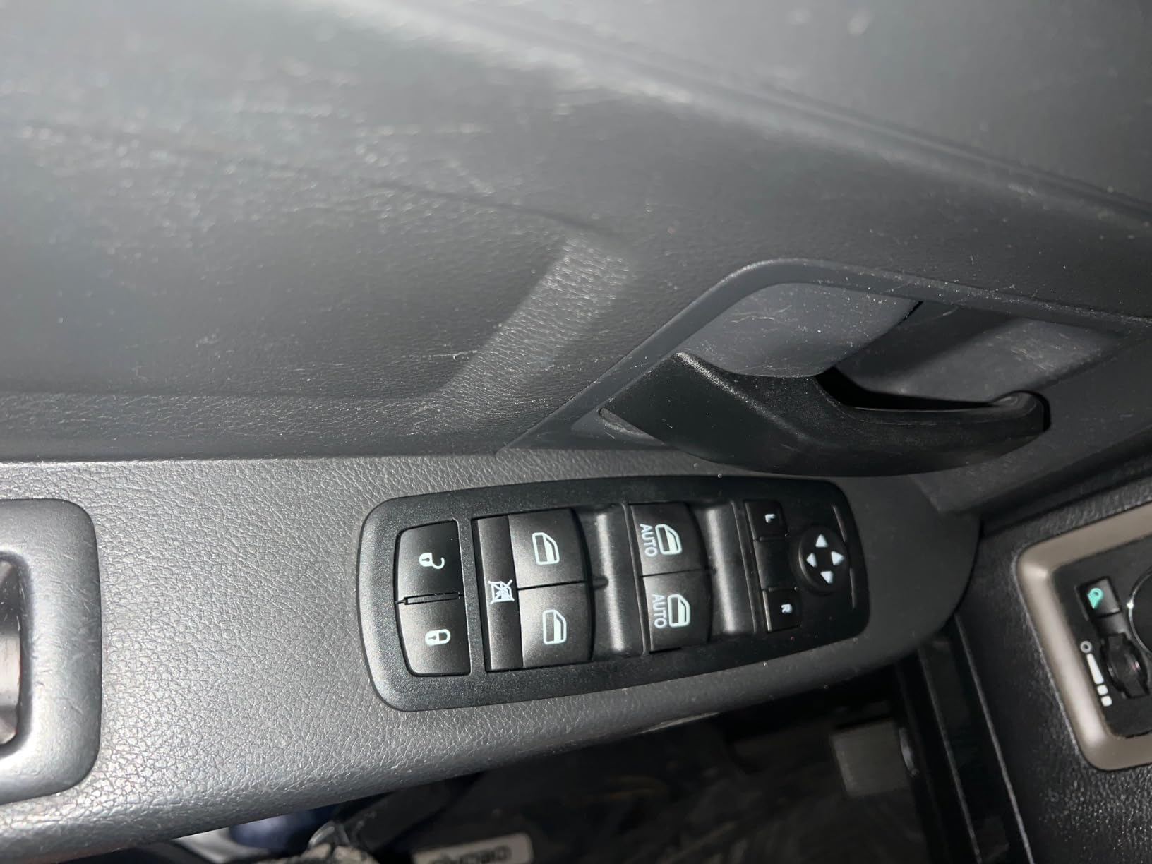 Obaee Master Power Window Switch for 2009-2012 Dodge Ram 1500 2500 3500 | Fits Quad & Crew Cab Pickup, Front Left Driver Side Door Lock Control Button, Replaces 4602863AB, 4602863AC, 4602863AD customer photo 2