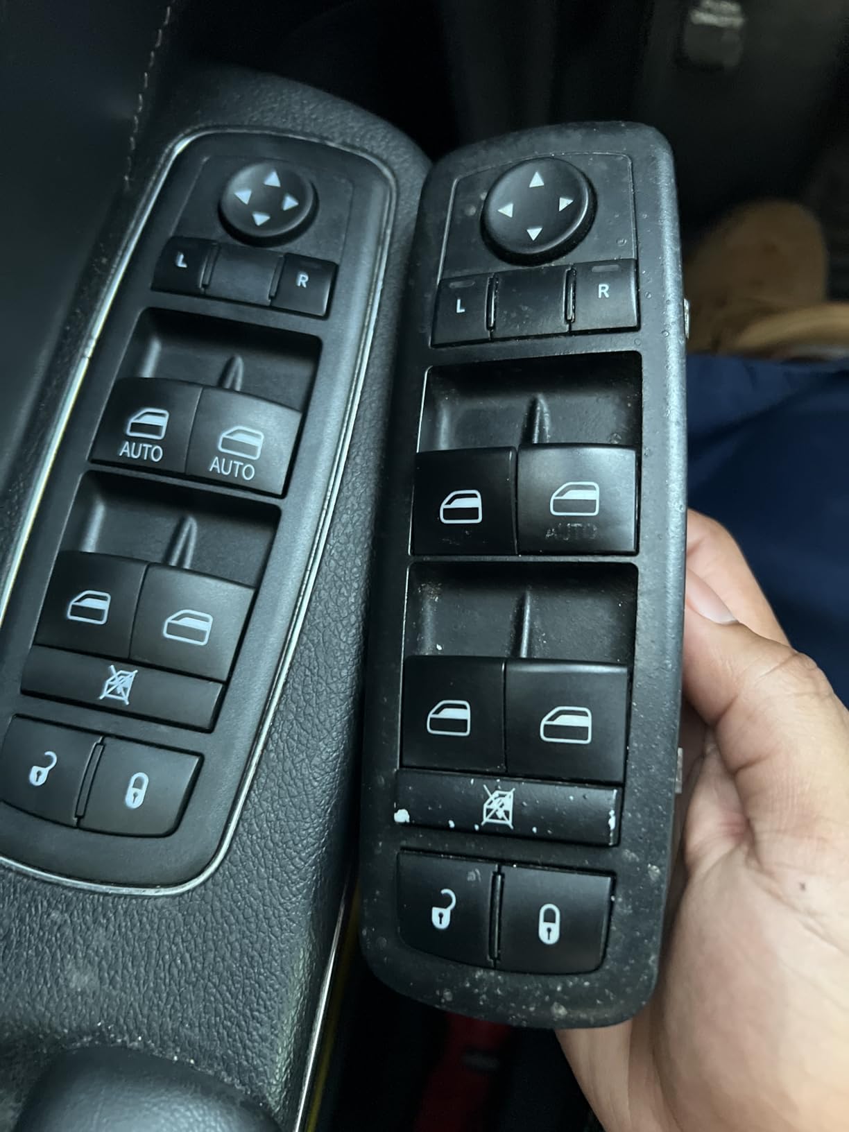 Master Power Window Switch for 2016-2018 Ram 1500 2500 3500 | Compatible with 2011-2019 Dodge Charger, 2011-2012 Journey, 2011-2020 Chrysler 300, 2015-2017 Chrysler 200, OE 68231805AA customer photo 2