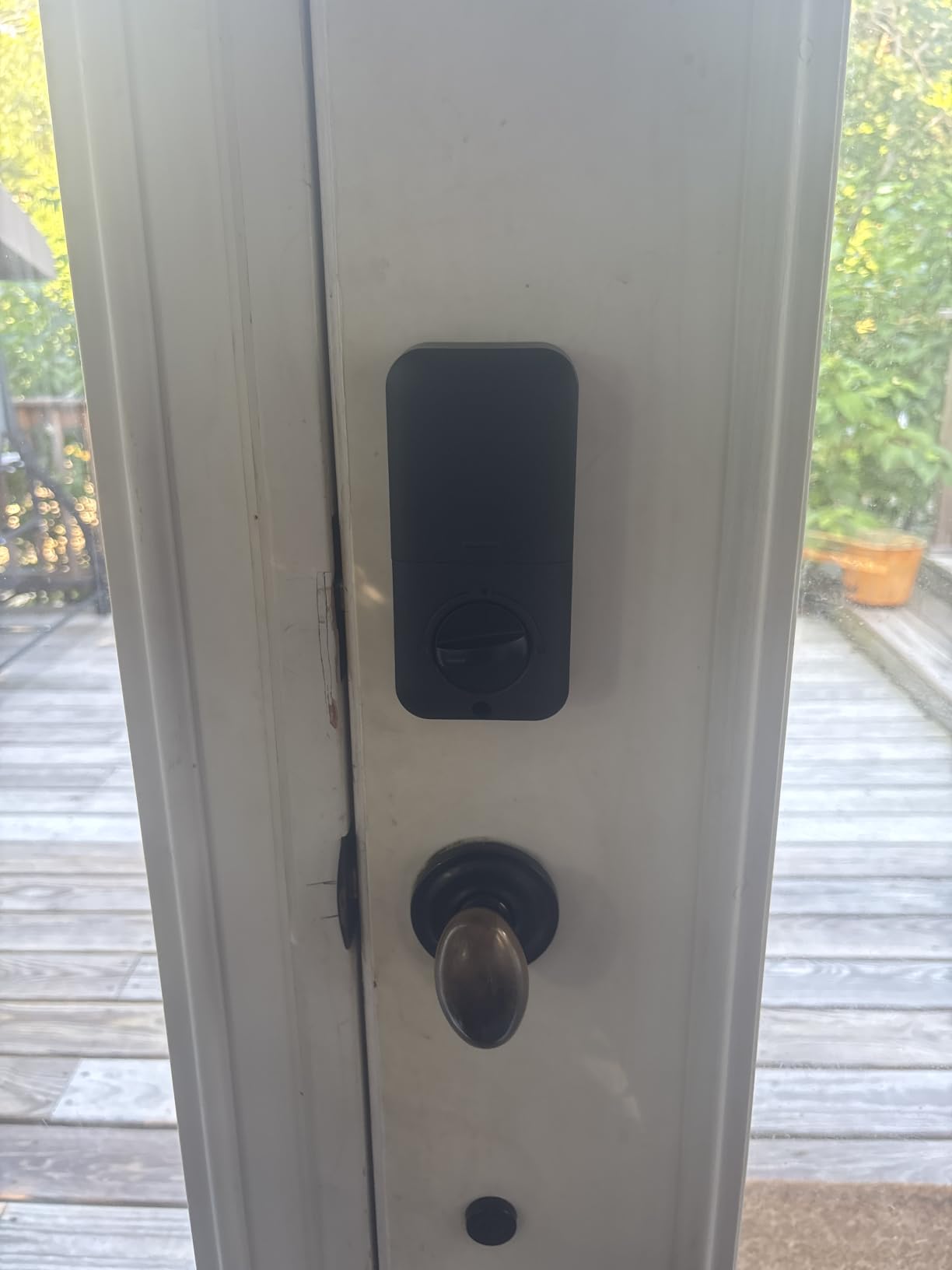 TEEHO TE001 Keyless Entry Deadbolt with Keypad for Front Door, Matte Black customer photo 2