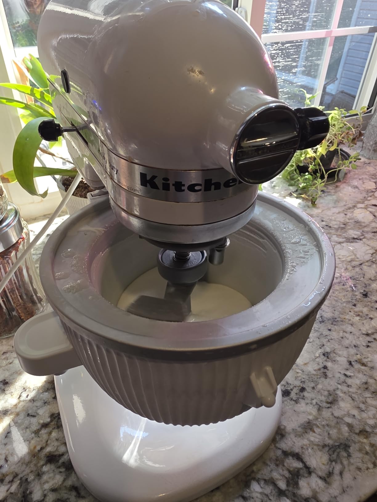 KitchenAid KSMICM Ice Cream Maker for select KitchenAid Stand Mixers | Makes Ice Cream, Fits KitchenAid Tilt-Head Stand Mixers 4.5-Qt and above, Fits KitchenAid Bowl-Lift Mixers 6-Qt and above customer photo 2
