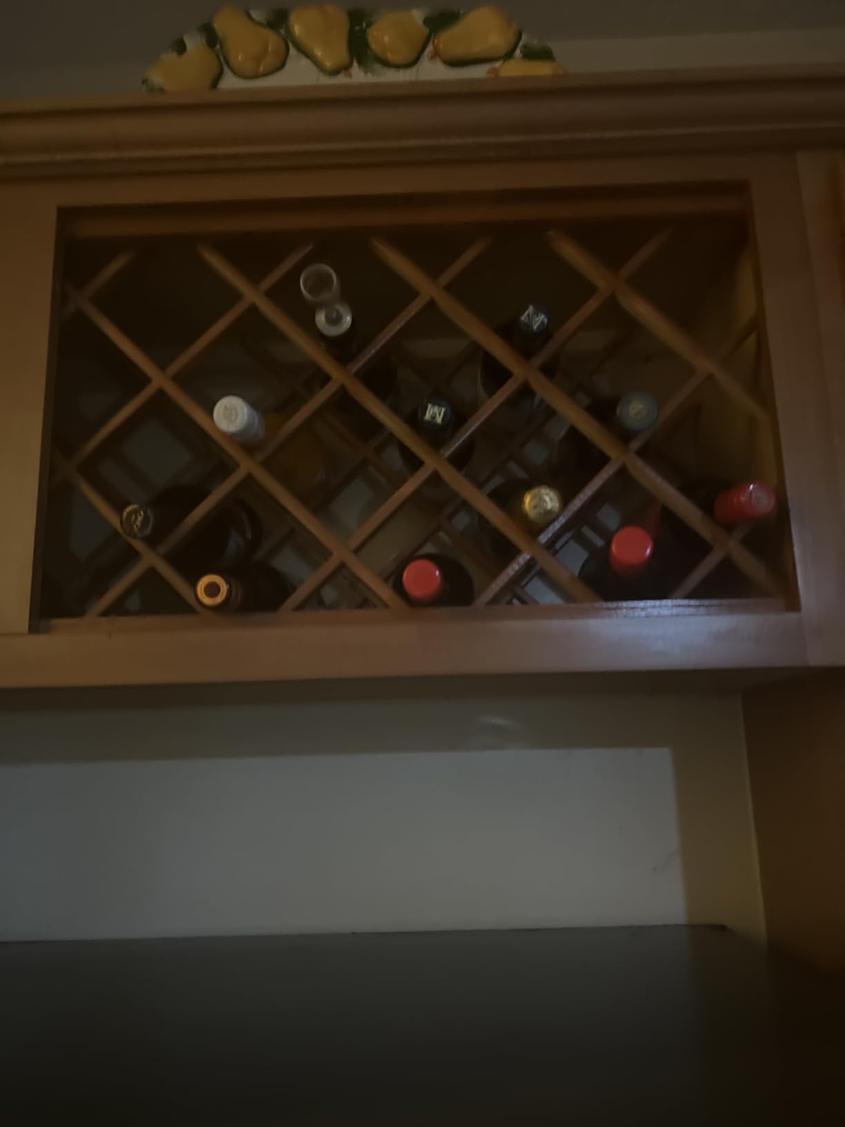 18-Bottle Trimmable Wine Rack Lattice Panel Inserts in Unfinished Solid North American Alder customer photo 1