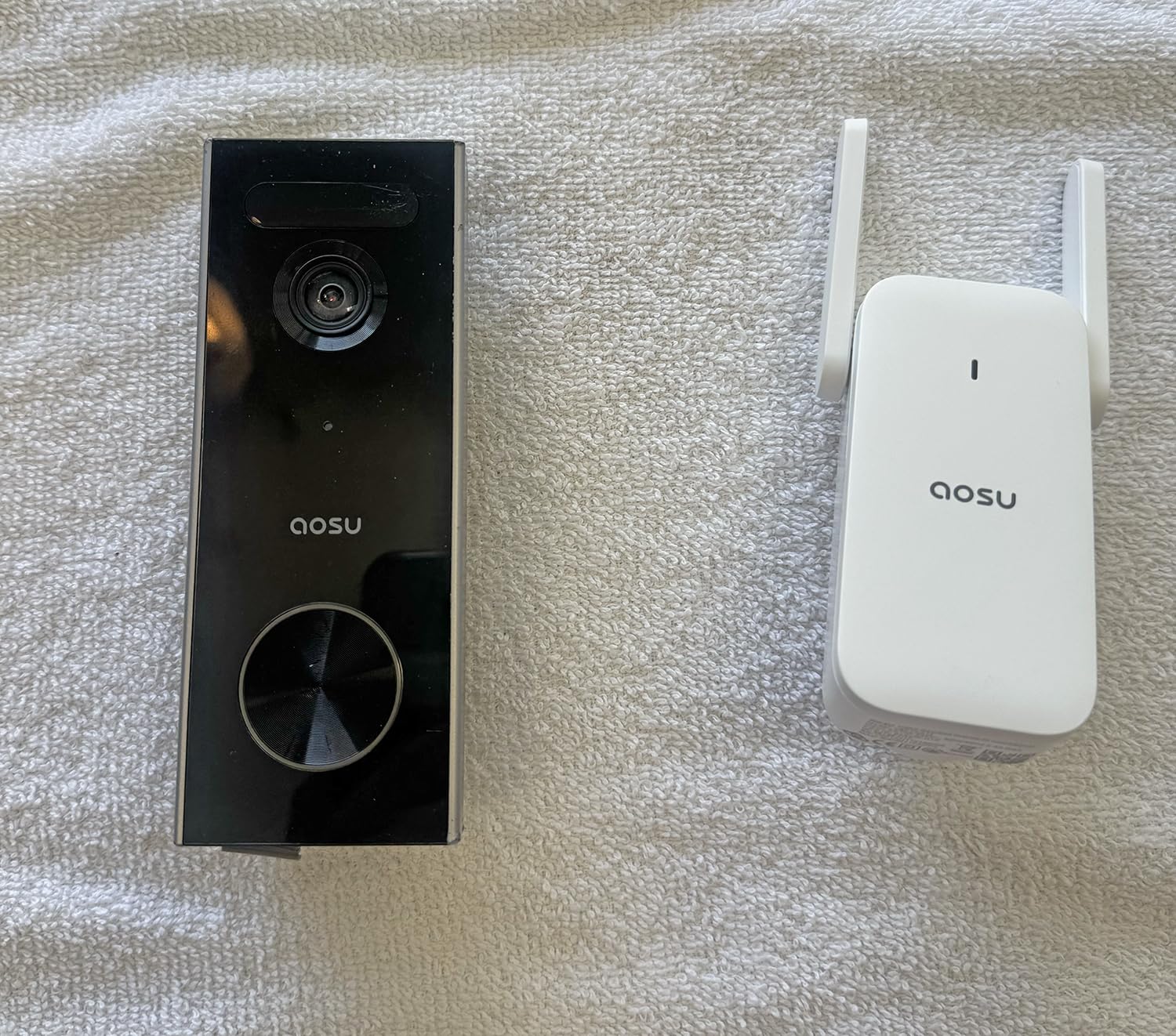 aosu 2K Wireless Doorbell Camera with aosuBase, Battery Powered, 2.4G WiFi customer photo 2