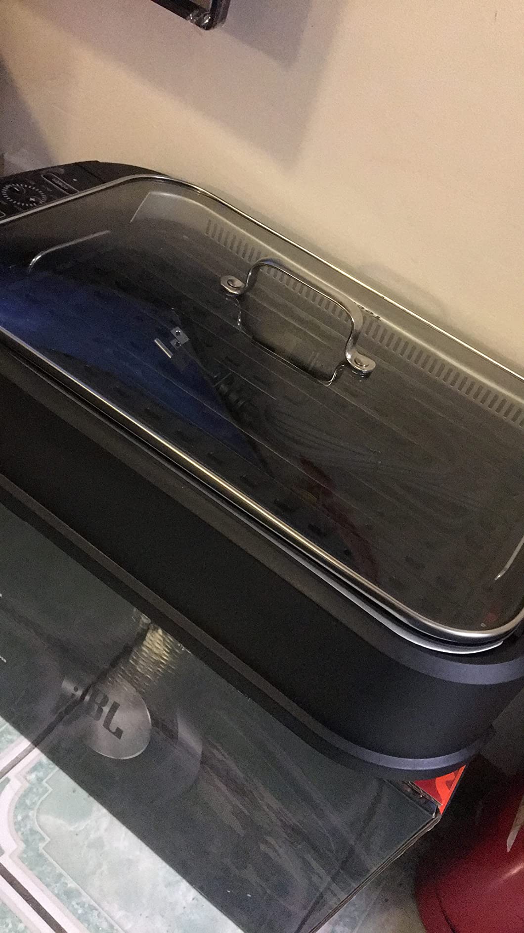 Techwood Indoor Grill Smokeless Grill, Electric Korean BBQ Grill with Glass Lid, Turbo Smoke Extractor Technology, 1500W customer photo 1