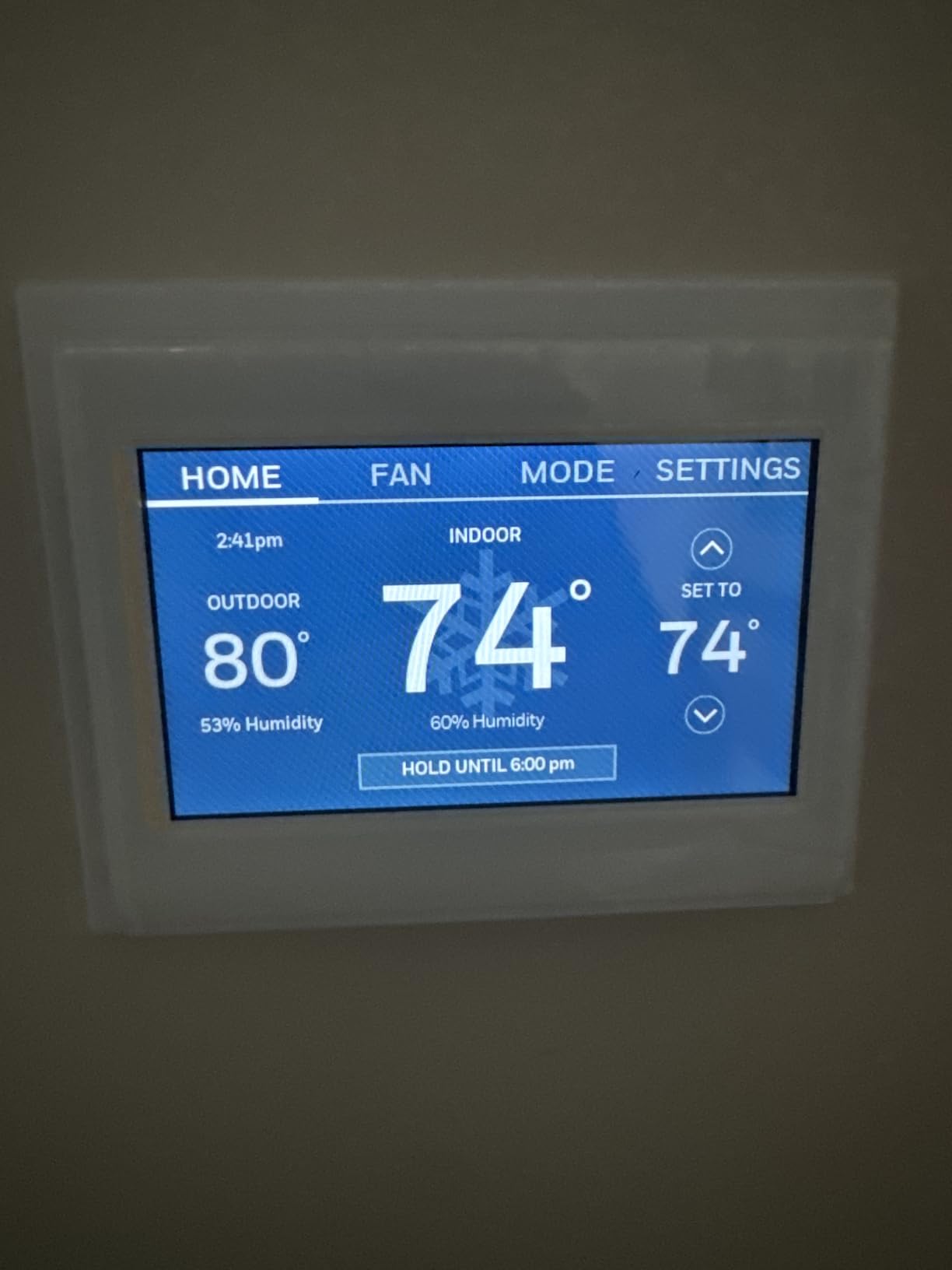 Honeywell Home RTH9600WF customer photo 2