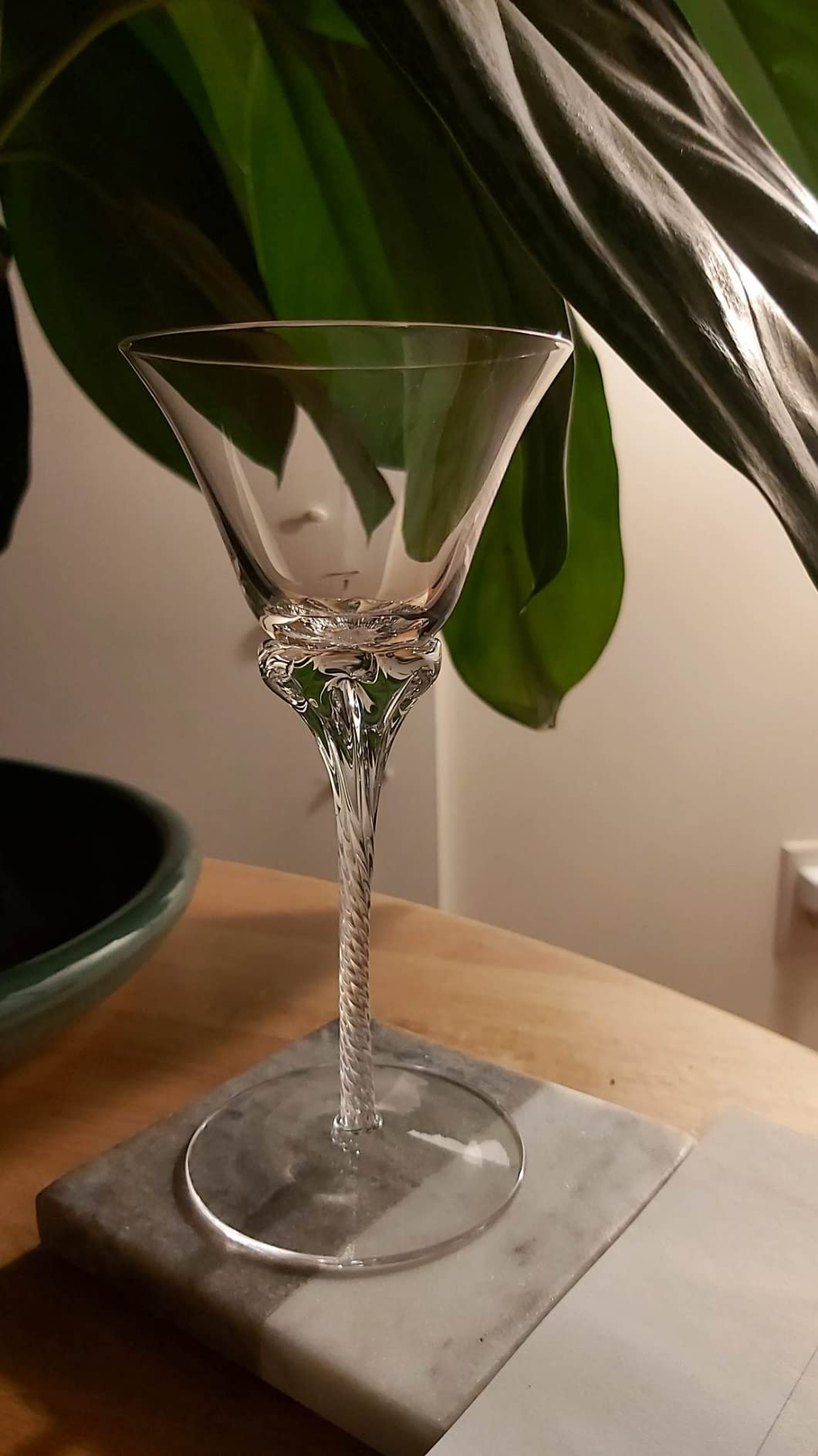 Crystal Sherry, Sweet Port and Dessert Wine Glasses | Set of 4 | 3.7 oz Small Schooner Sippers for Cordials and Liqueur | Long Stem Glassware for Aperitif, Digestive, After Dinner Drinks customer photo 1