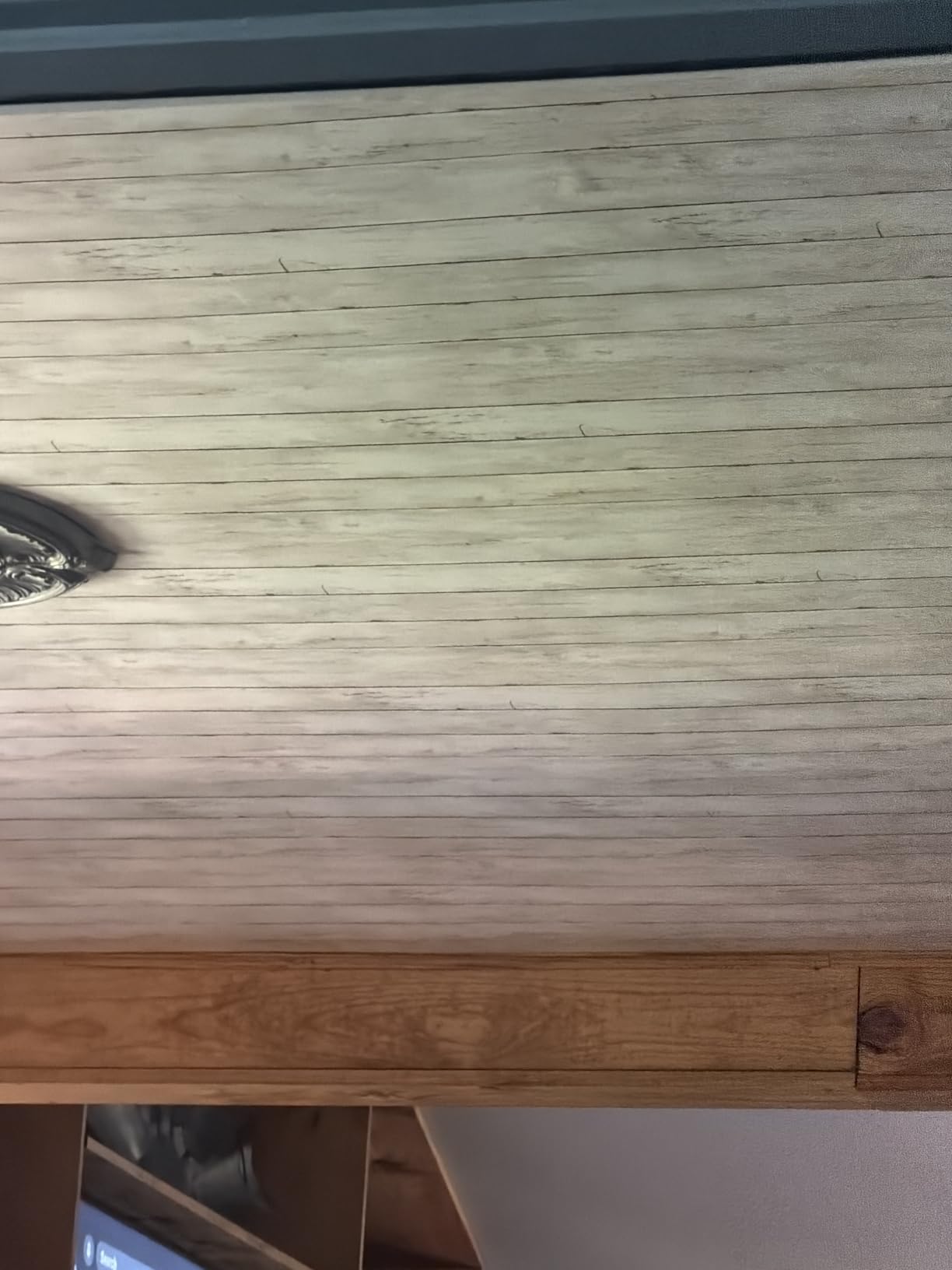 Abyssaly White Wood Shiplap Peel and Stick Wallpaper Farmhouse Wallpaper customer photo 1