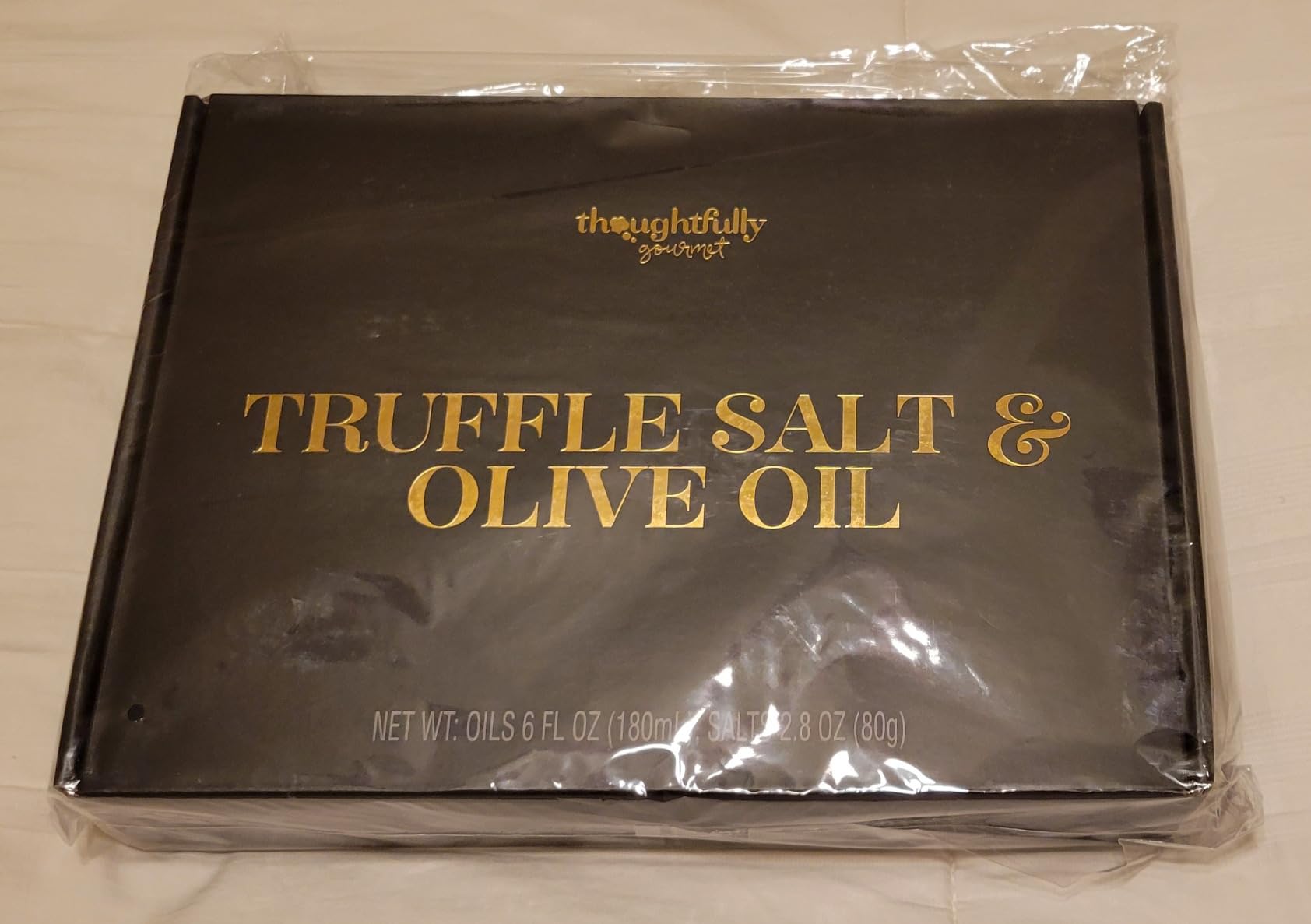Truffle Salt & Olive Oil Gift Set, Gourmet Tasting Collection, Set of 6 | Bread Dipping, Finishing Salt, Finishing Oil, Home Chef, Foodie Truffle, Housewarming Gift, Hostess Gift customer photo 2