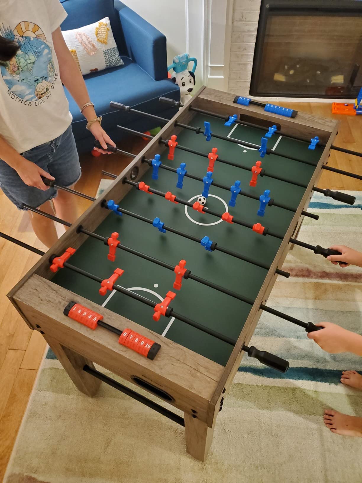 GoSports 48 Inch Foosball Table for Home, Office or Game Room - Choose Color customer photo 1