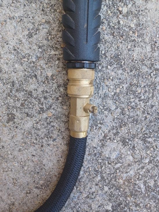 J&B XpandaHose 50ft Expandable Garden Hose- Heavy Duty Superior Strength 3750D - 4-Layer Latex Core - Extra Strong Brass Connectors and Storage Bag (Black 50) customer photo 1