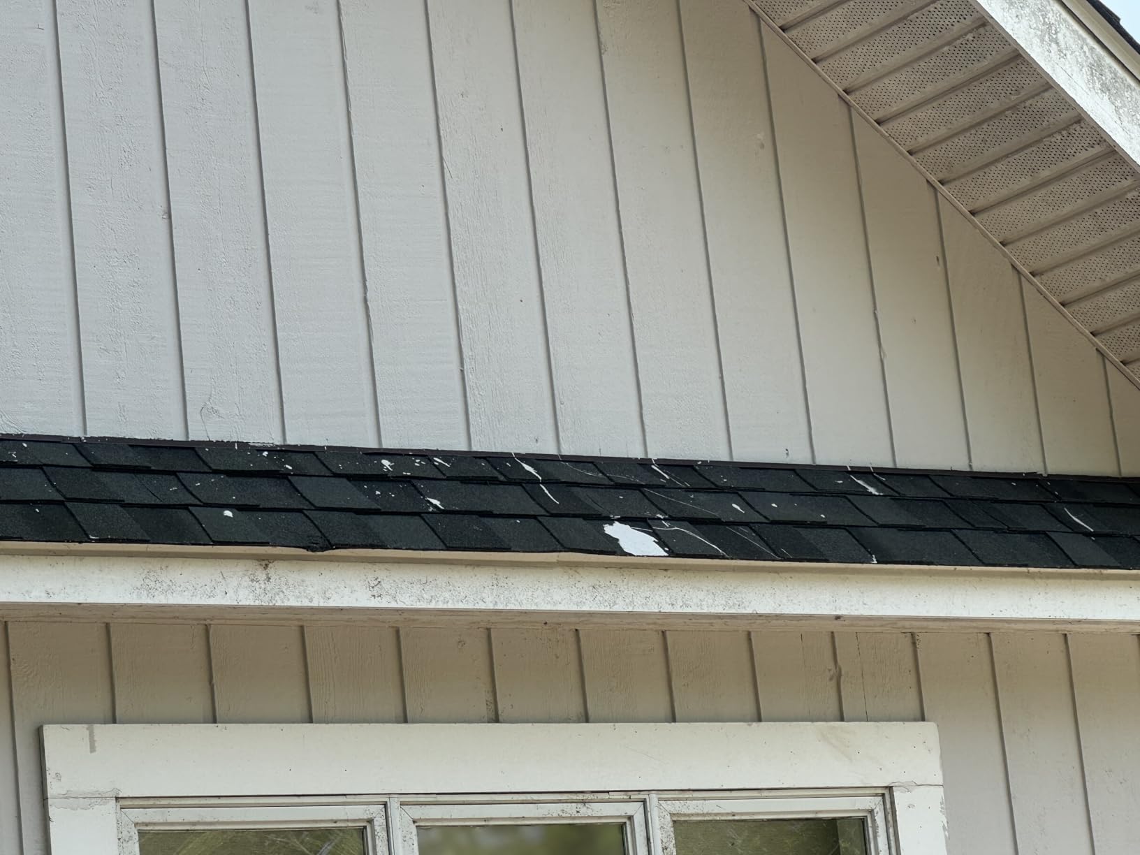 Glidden Total Exterior Paint & Primer All-in-One, Black Magic/Black, Semi-Gloss, 1 Gallon customer photo 1