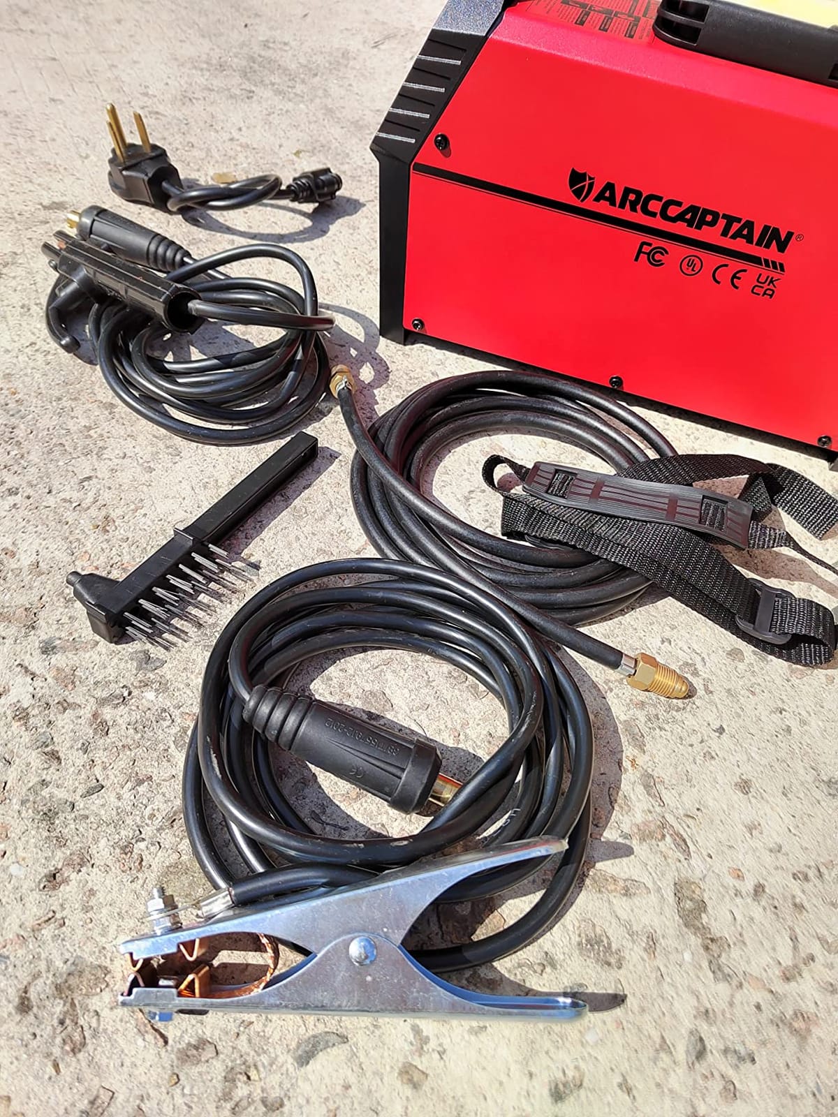ARCCAPTAIN 200A TIG Welder, 110V/220V TIG/Stick 2 IN 1 Welding Machine | High Frequency DC TIG, 2T/4T Function / LED Digital Display / Includes Tungsten Electrode / Dual Voltage / TIG200 customer photo 2