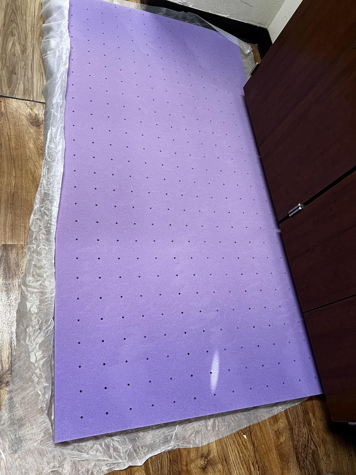 SINWEEK Mattress Topper Twin XL, 2 Inch Gel Memory Foam customer photo 2
