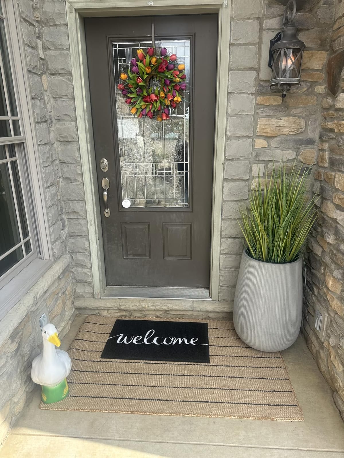 EARTHALL Funny Welcome Mats, Front Door Mat for Outside Entry, Doormat Outdoor/Indoor Entrance, Rugs Entryway Indoor, Outdoor Home Porch Decor 30