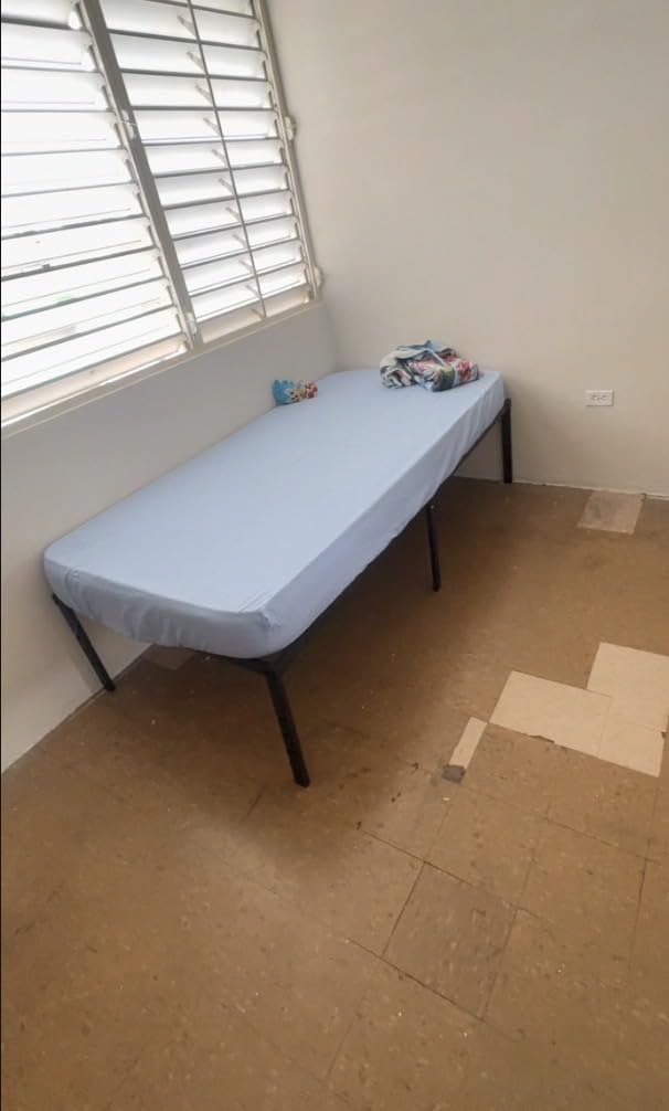 NEW JETO Metal Bed Frame, Queen Size Bed Frame with Storage Space, 14 Inch | Heavy Duty Sturdy Mattress Foundation, Easy Assembly, No Box Spring Needed, Black customer photo 1