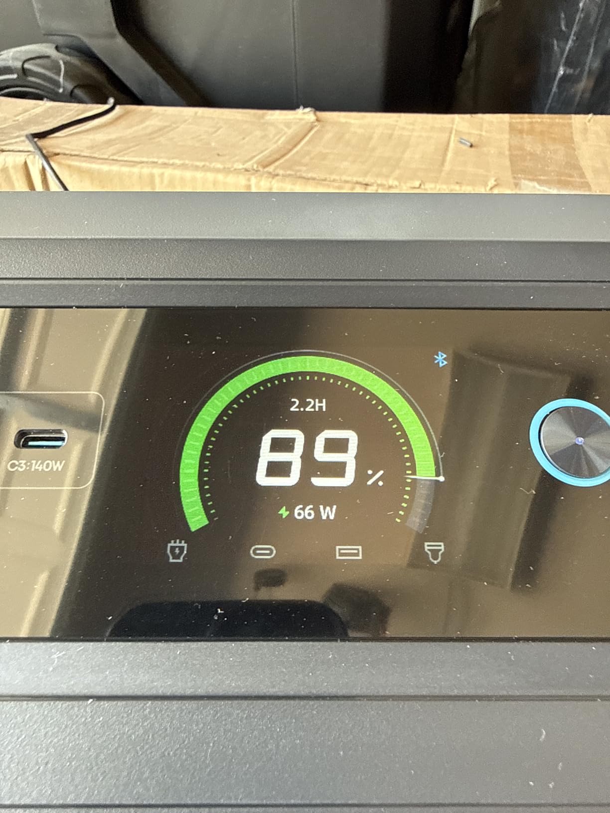 EBL Solar Panel 100W Portable Solar Panel for 300/500/1000 Power Station customer photo 1